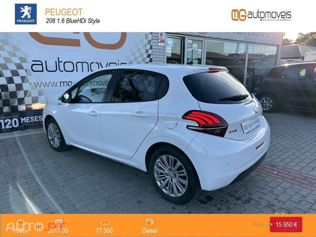 Peugeot 208 1.6 BlueHDi Style