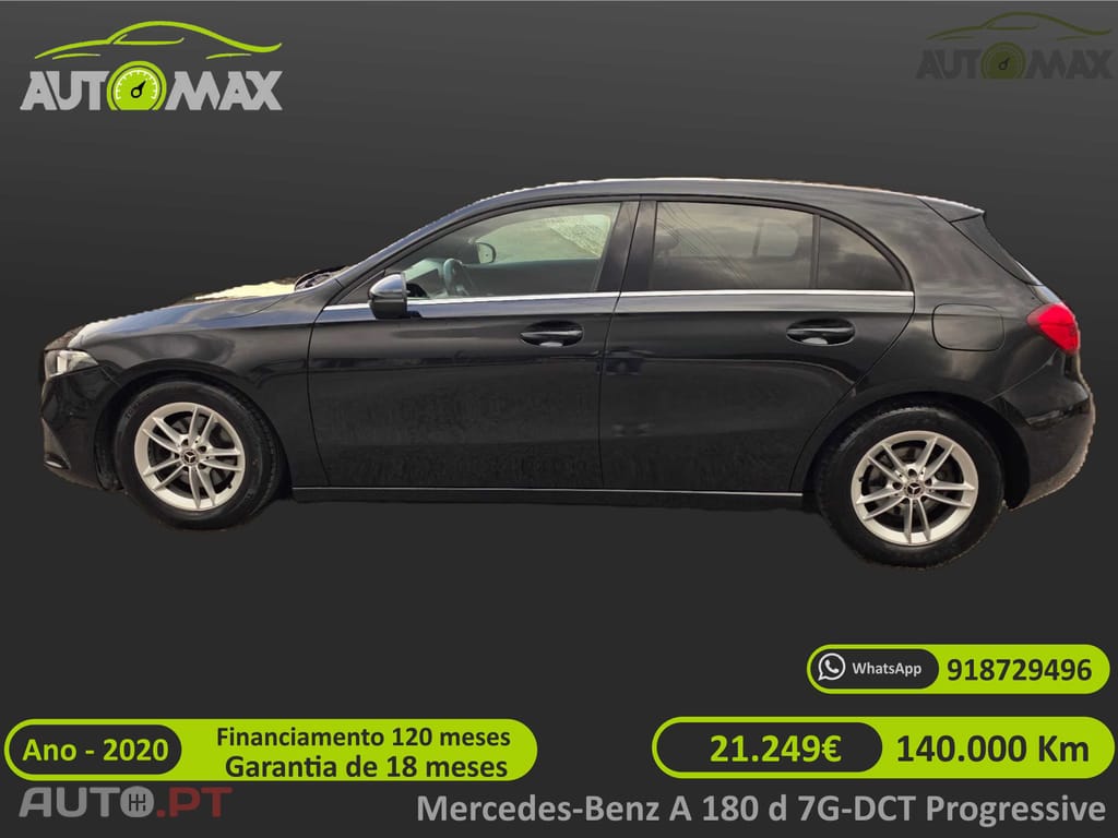 Mercedes-Benz A 180 d 7G-DCT Progressive