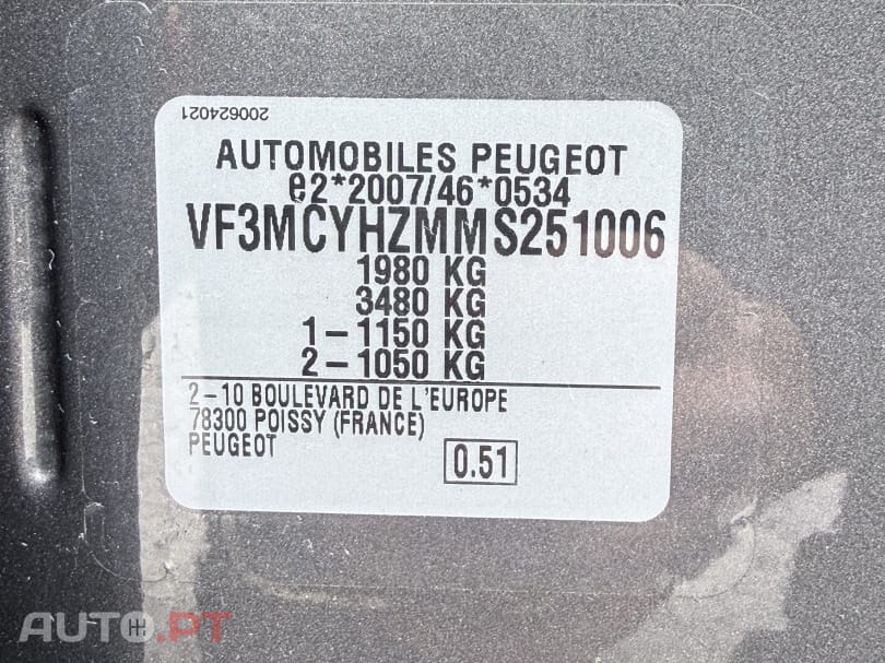 Peugeot 3008 1.5 BlueHDi Active Pack