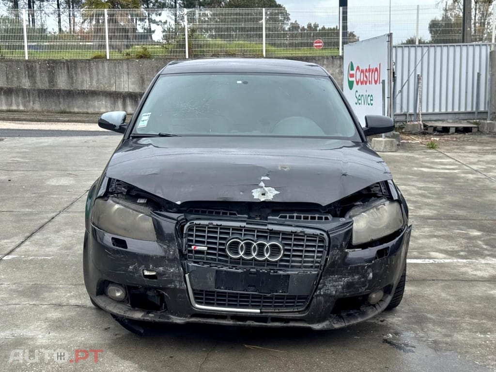 Audi A3 2.0 TDi S Line- Acidentado