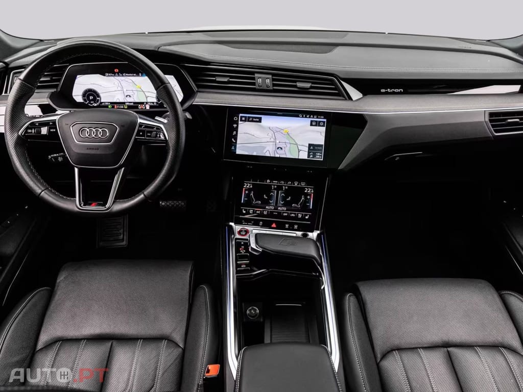 Audi E-Tron S ALL-BLACK I.V.A DEDUTIVEL 