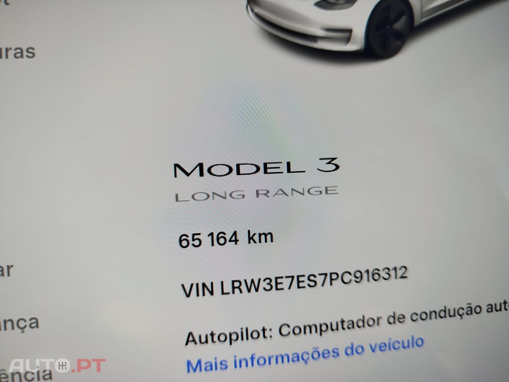 Tesla Model 3 Long Range Tração Traseira