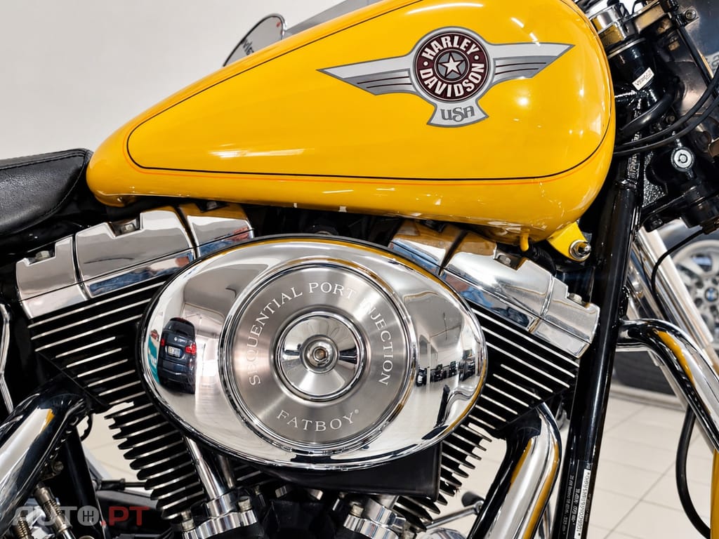 Harley Davidson Fat Boy .