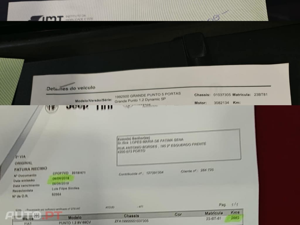 Fiat Grande Punto 1.2 A/C 3700KMS!