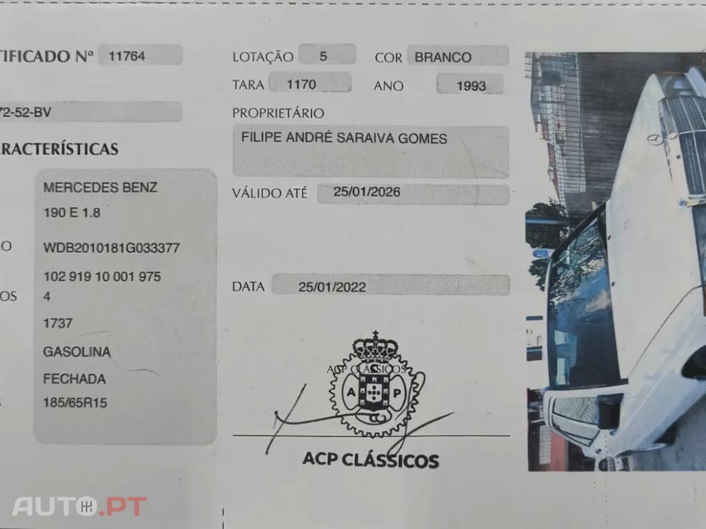 Mercedes-Benz 190 190 E 1.8