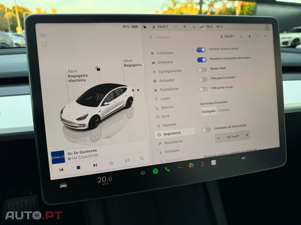 Tesla Model 3 Long Range Tração Integral
