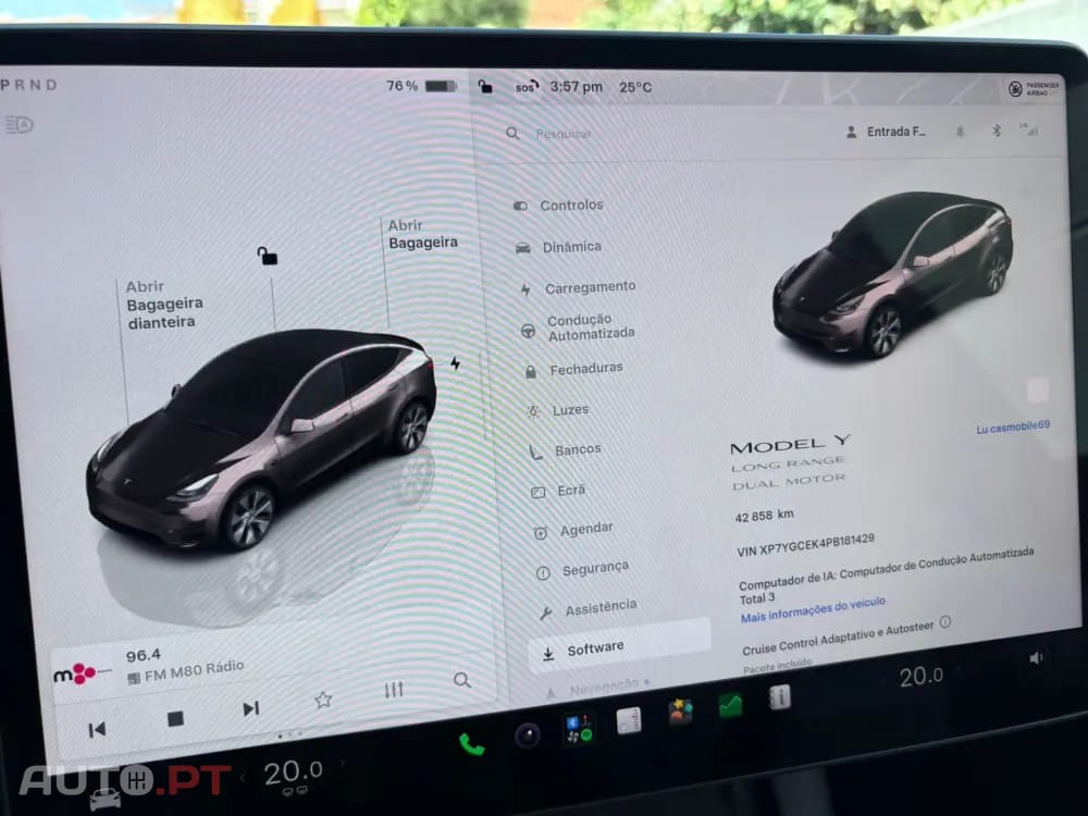Tesla Model Y Long Range Tração Integral
