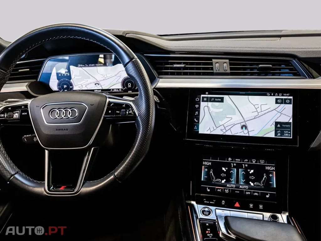 Audi E-Tron I.V.A DEDUTÍVEL 55 S LINE BLACK 22Z
