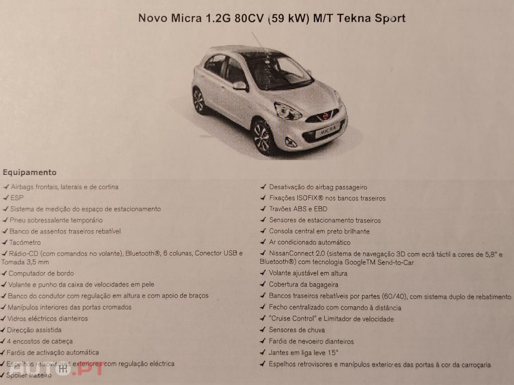 Nissan Micra TEKNA