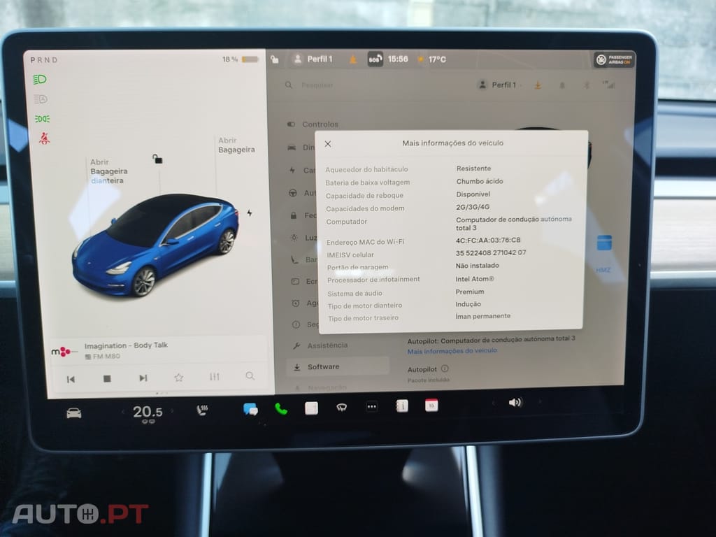 Tesla Model 3 Long Range Tração Integral