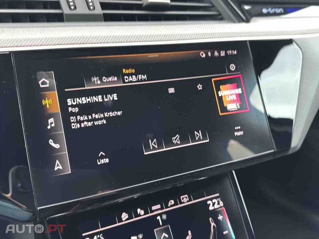 Audi E-Tron  55 2xS line BLACK EDITION I.V.A DEDUTIVEL