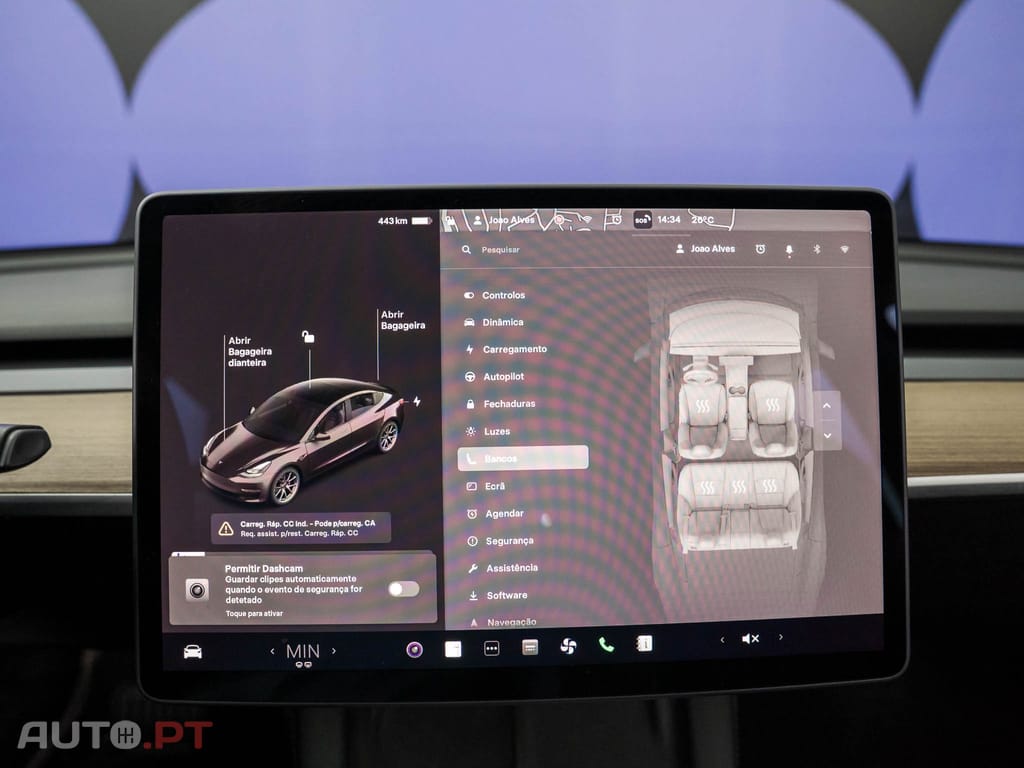 Tesla Model 3 Long Range Tração Integral