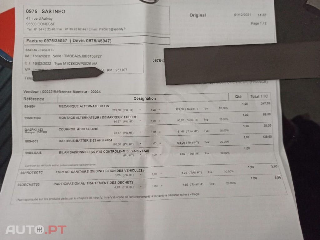 Skoda Fabia 1.2 Pep's