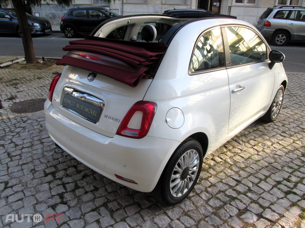 Fiat 500C 1.0 Hybrid (RED)
