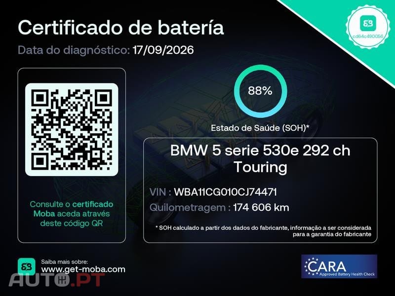 BMW 530 e Pack Desportivo M