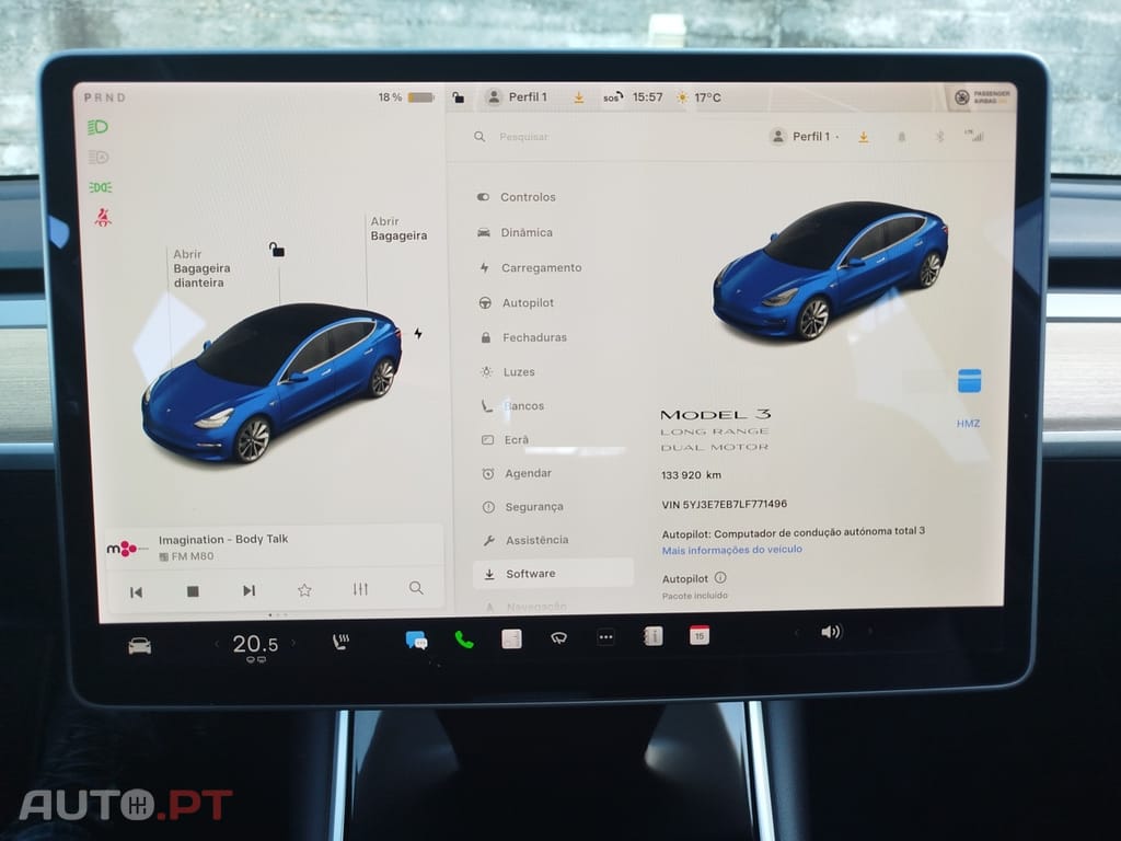Tesla Model 3 Long Range Tração Integral