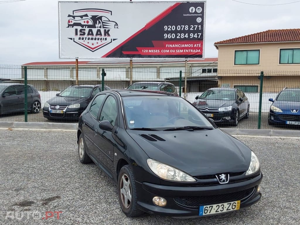 Peugeot 206 Black Silver