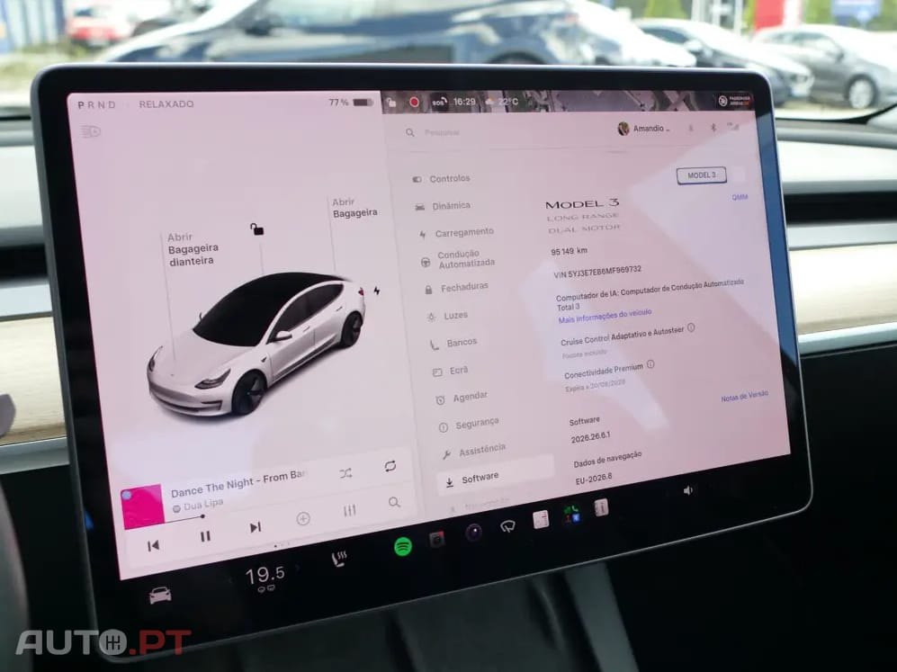 Tesla Model 3 Long Range Tração Integral