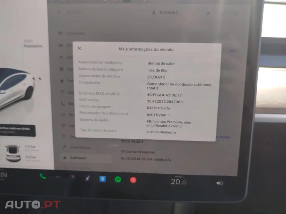 Tesla Model 3 Long Range Tração Traseira