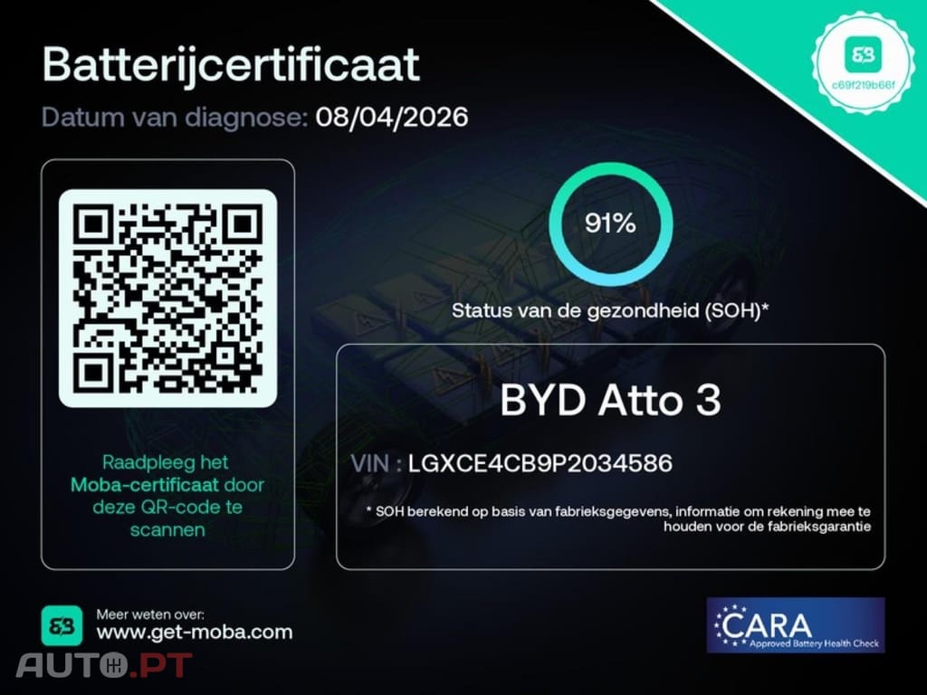 BYD Atto 3 60.48 kWh Comfort