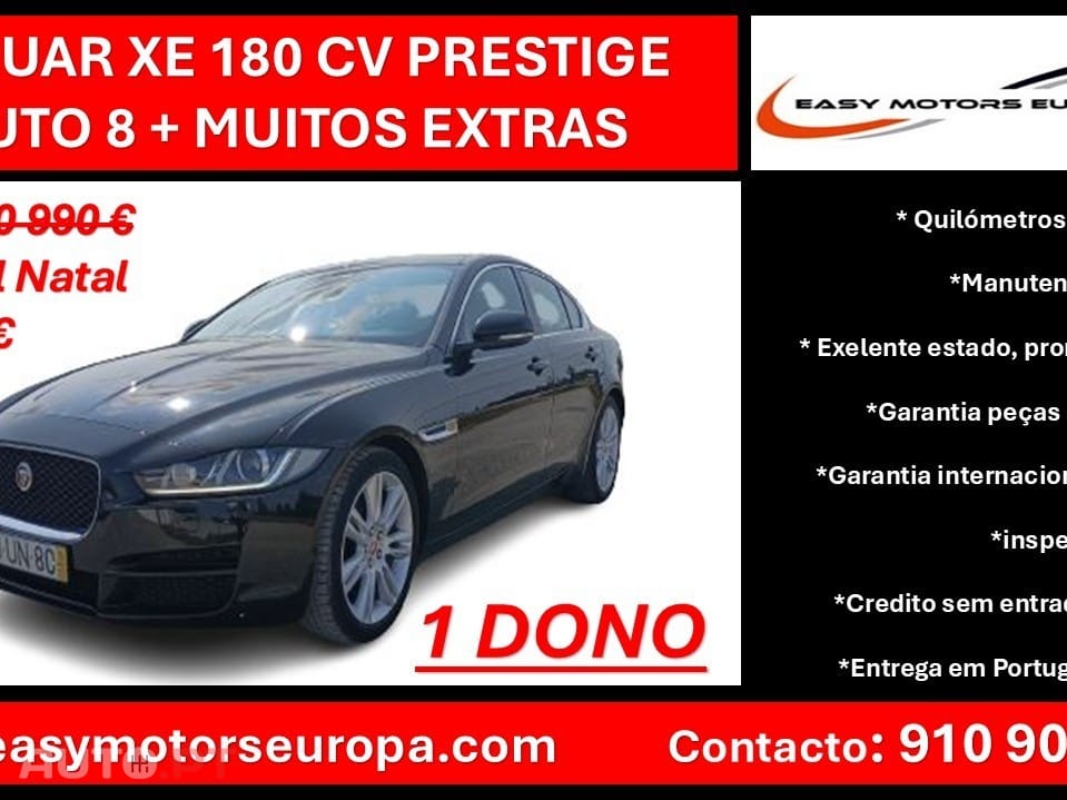 Jaguar XE 2.0 D AUTO 8 180 CV PRESTIGE COM EXTRAS