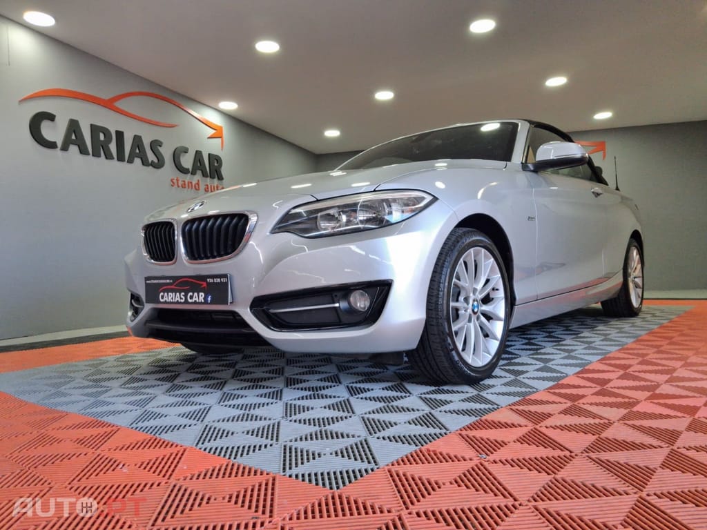 BMW 218 d Cabrio Line Sport
