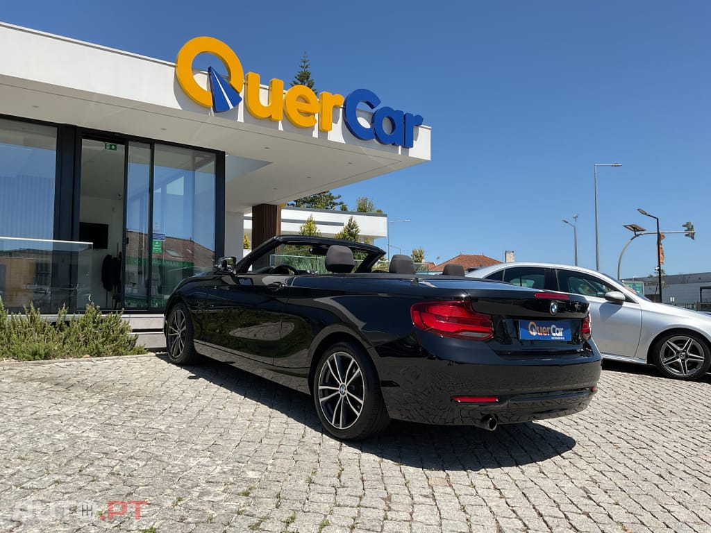 BMW 218 d Cabrio Pack M Auto