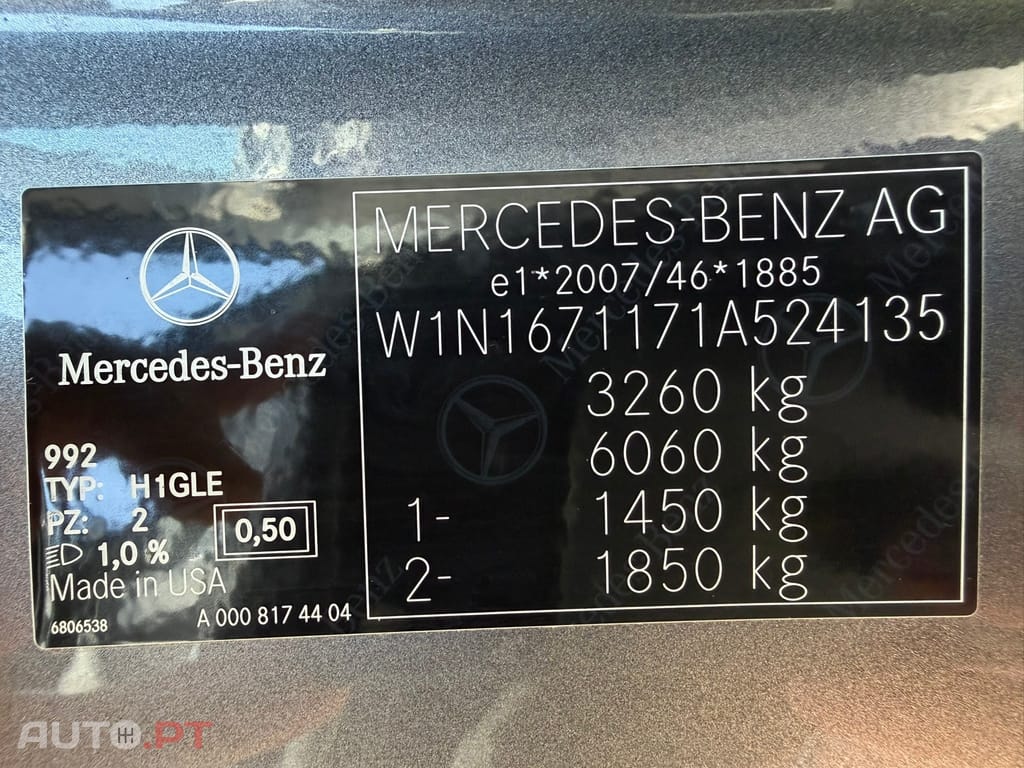 Mercedes-Benz GLE de 4Matic