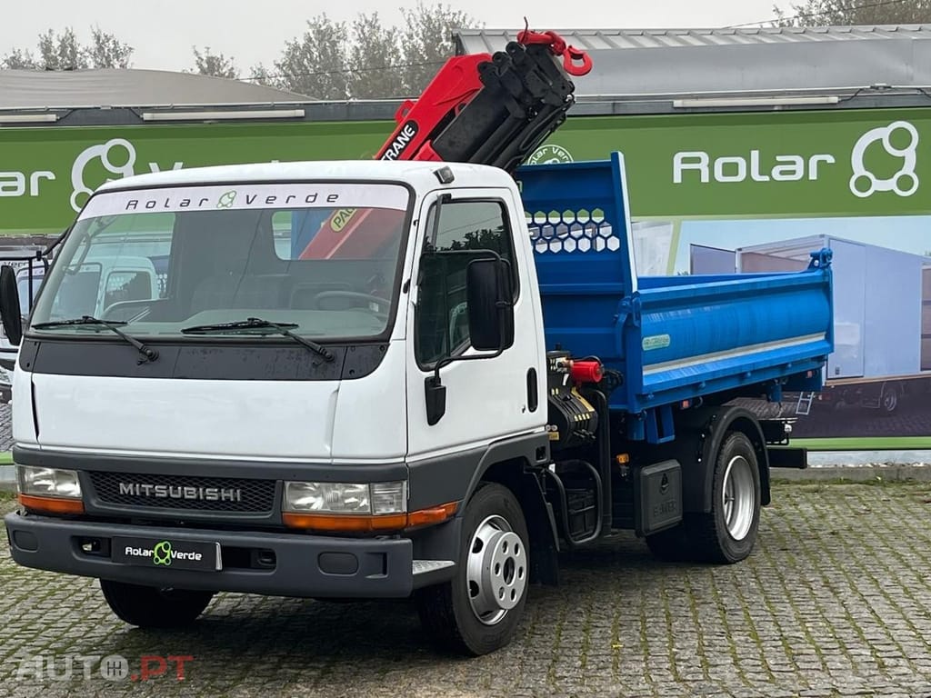 Mitsubishi Canter GRUA COM COMANDO + BASCULA