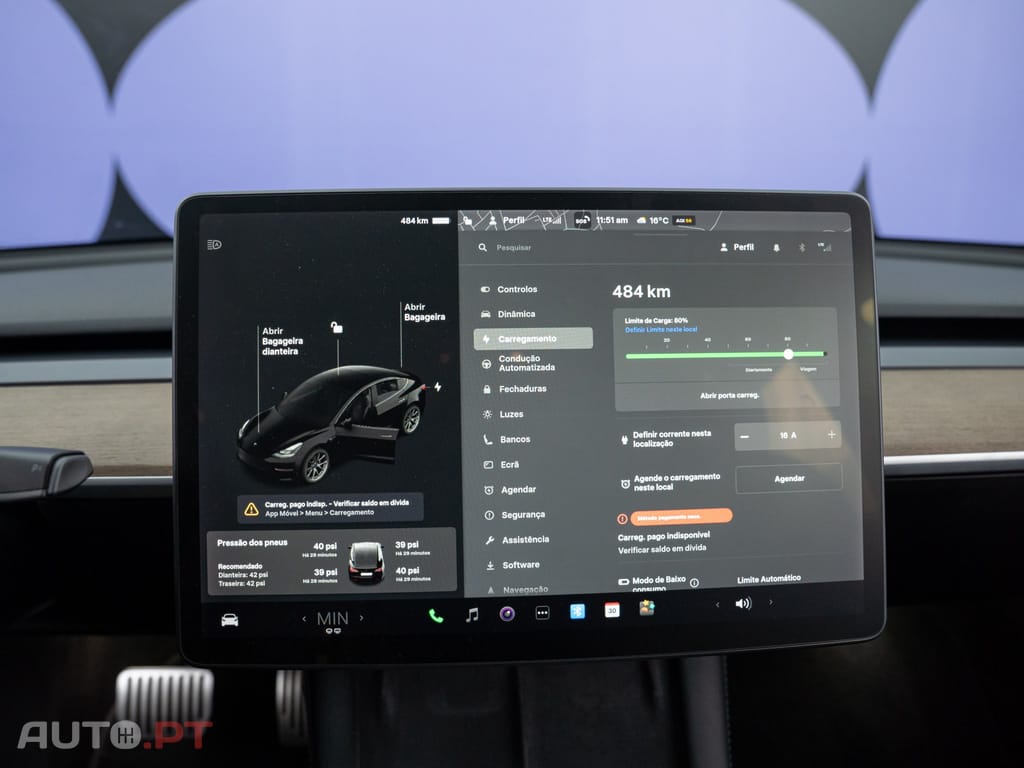 Tesla Model 3 Long Range Tração Integral