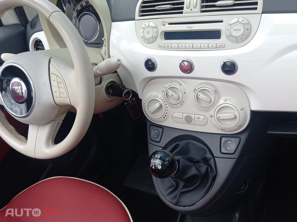 Fiat 500C 1.2 cabrio A/C Nacional