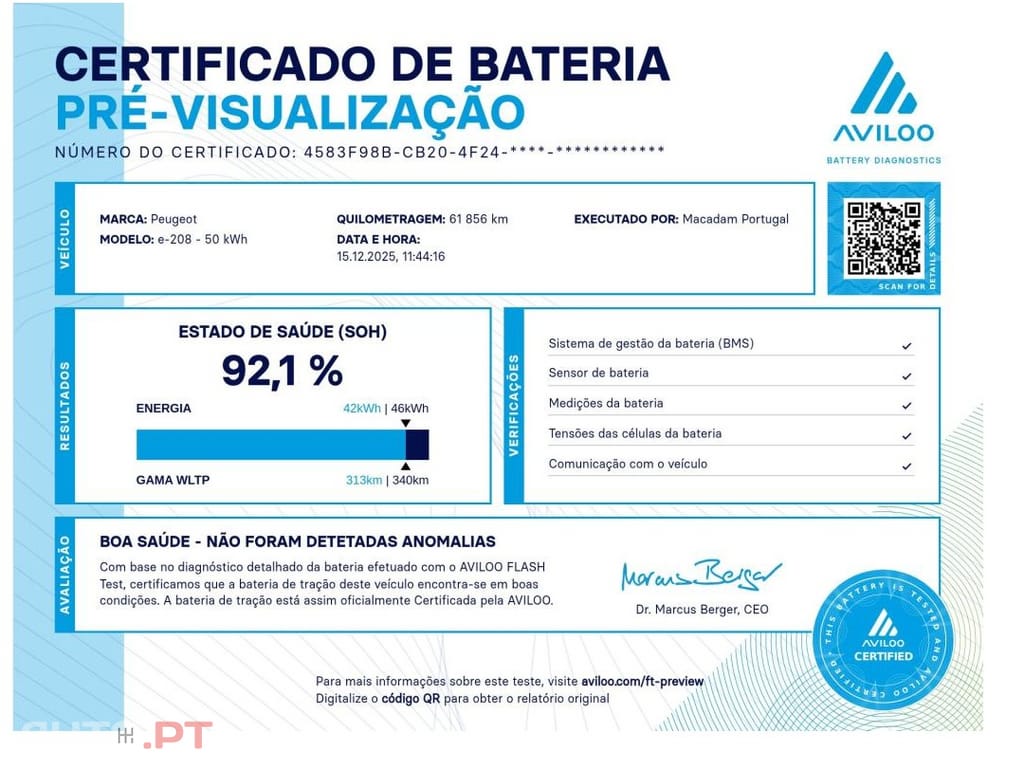 Peugeot E-208 50 kWh Allure
