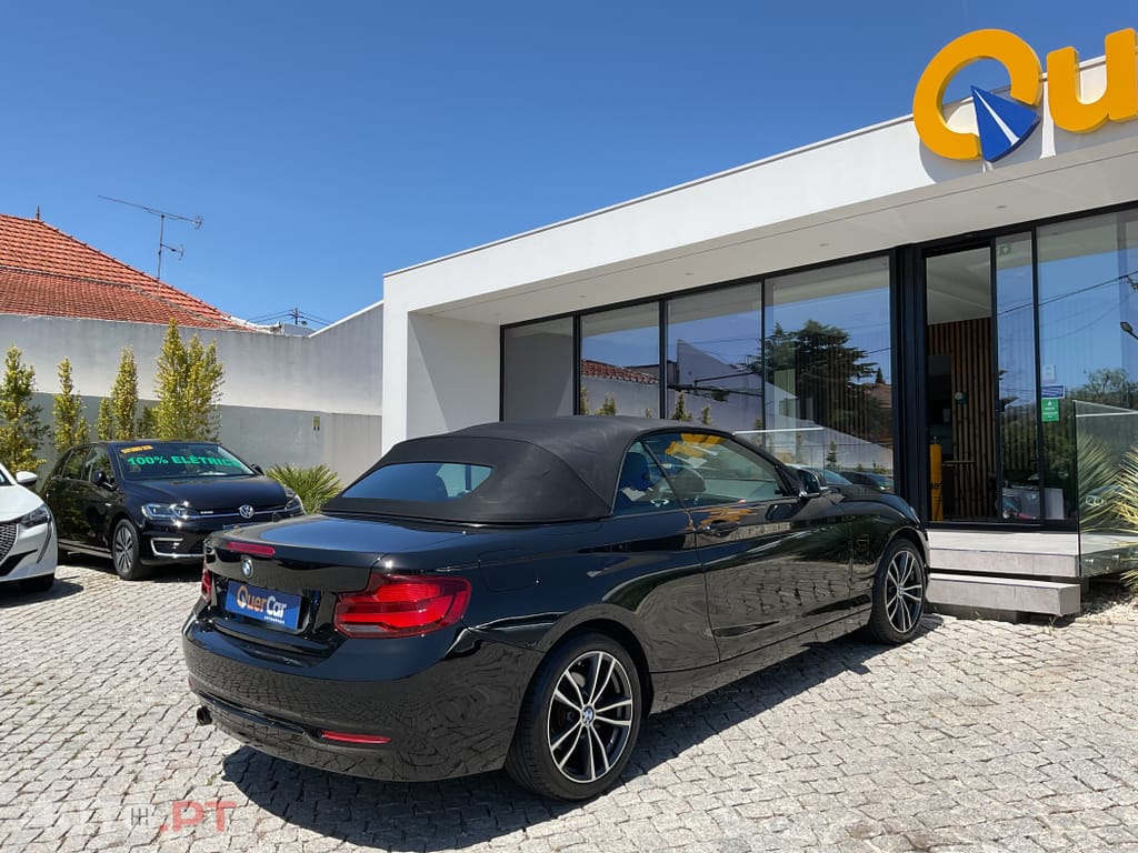 BMW 218 d Cabrio Pack M Auto