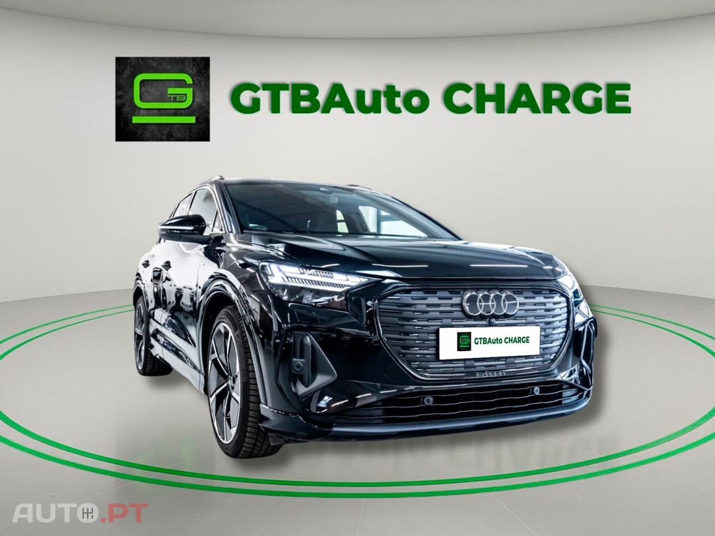 Audi Q4 E-Tron I.V.A DEDUTIVEL 55 S LINE BLACK