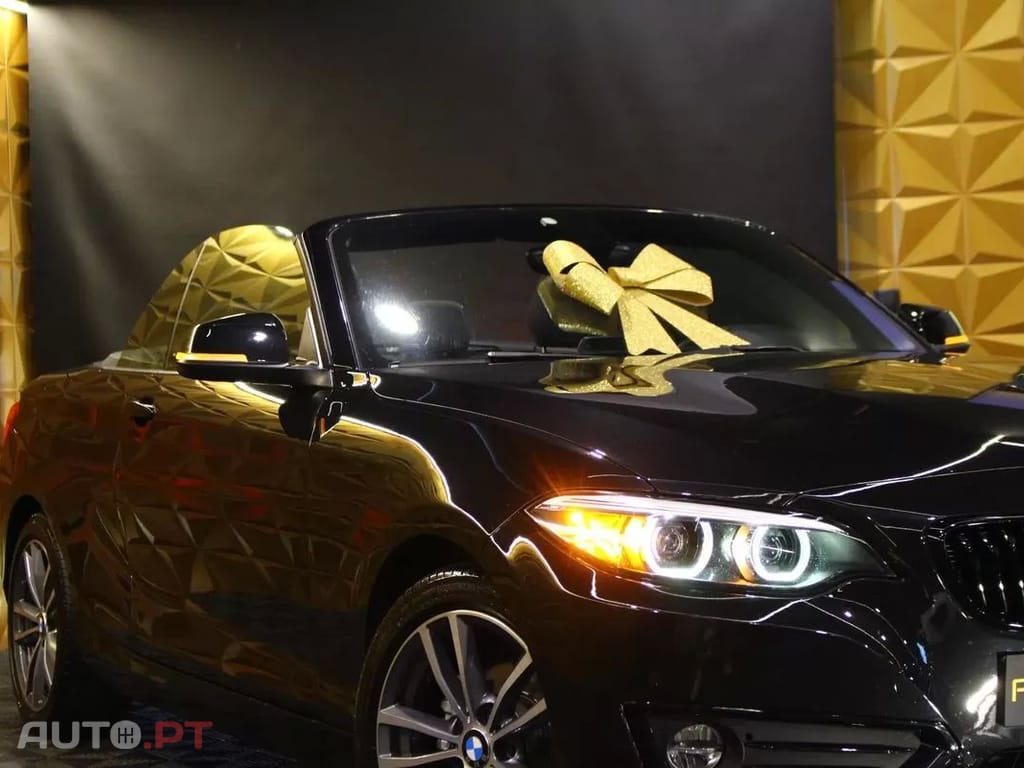 BMW 218 d Cabrio Line Sport Auto