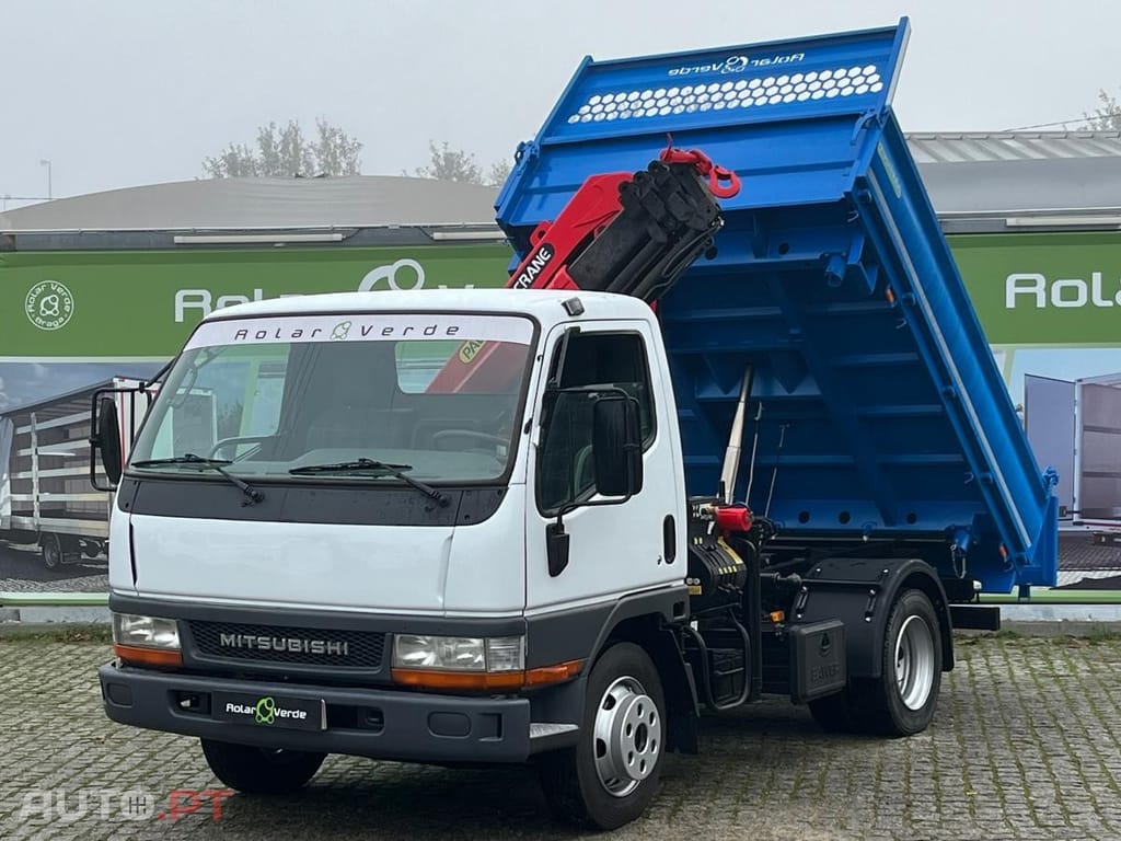 Mitsubishi Canter GRUA COM COMANDO + BASCULA