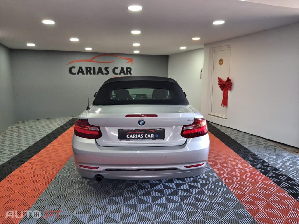 BMW 218 d Cabrio Line Sport