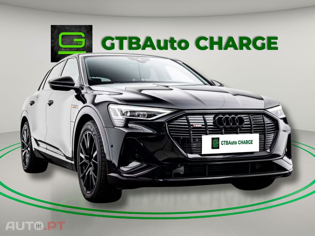 Audi E-Tron I.V.A DEDUTIVEL 55 Q S LINE ALL-BLACK