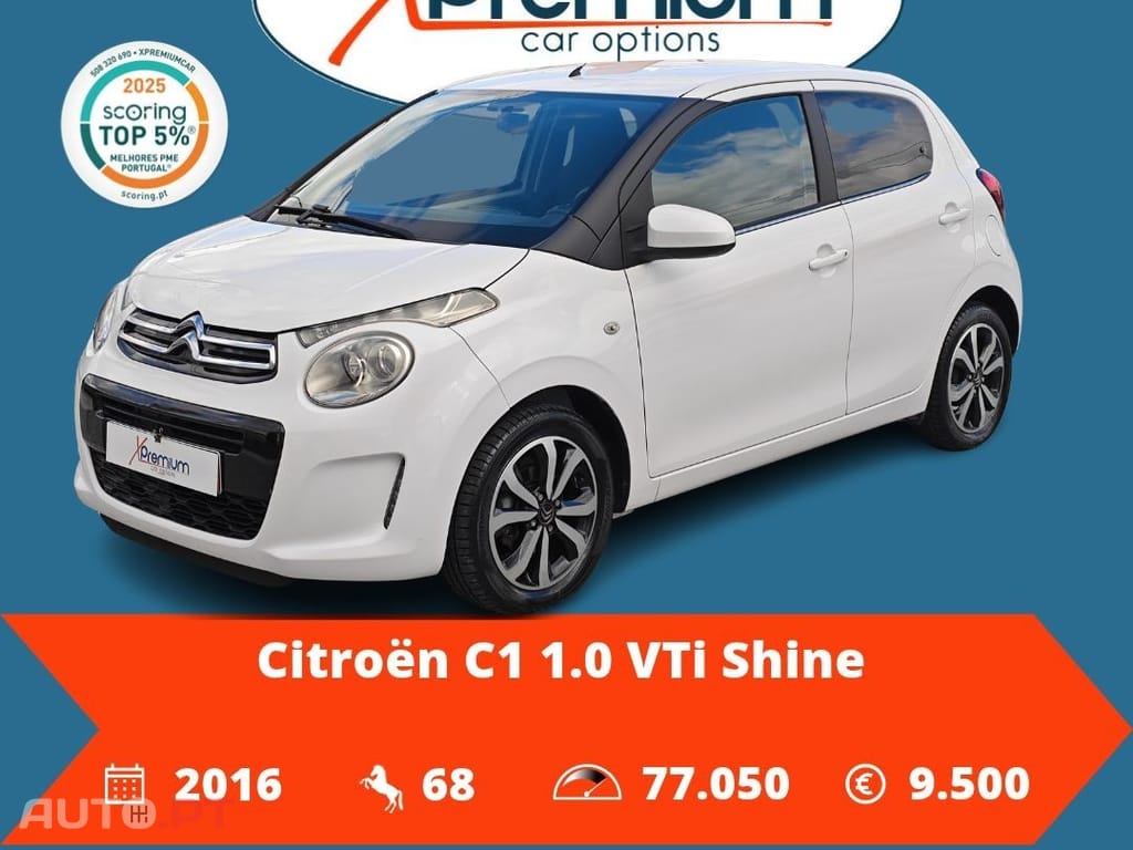 Citroen C1 1.0 VTi Shine