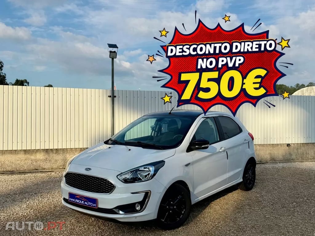 Ford KA 1.2 Ti-VCT White & Black Edition