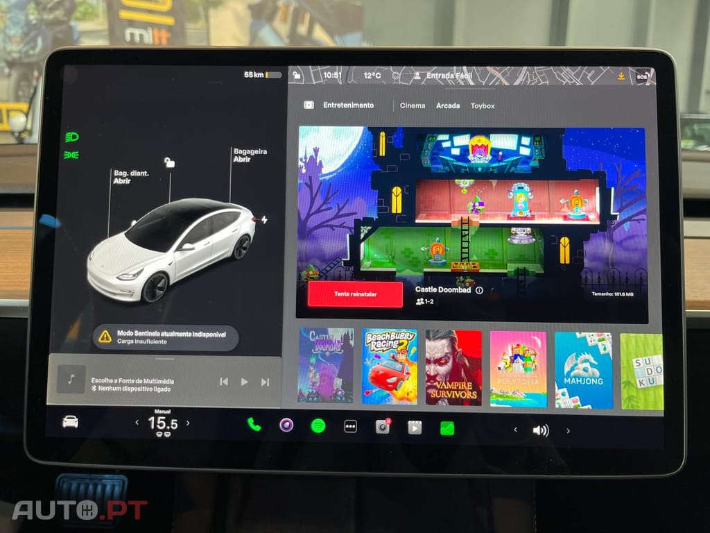 Tesla Model 3 Stander  I.V.A DEDUTÍVEL