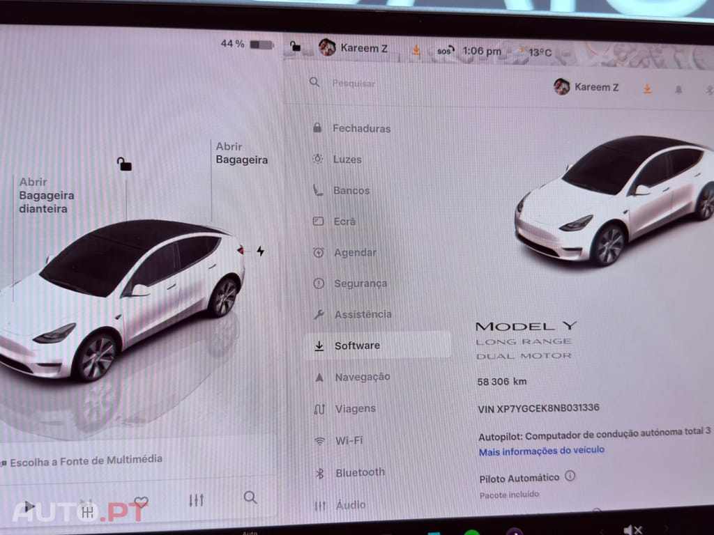 Tesla Model Y Long Range Tração Integral