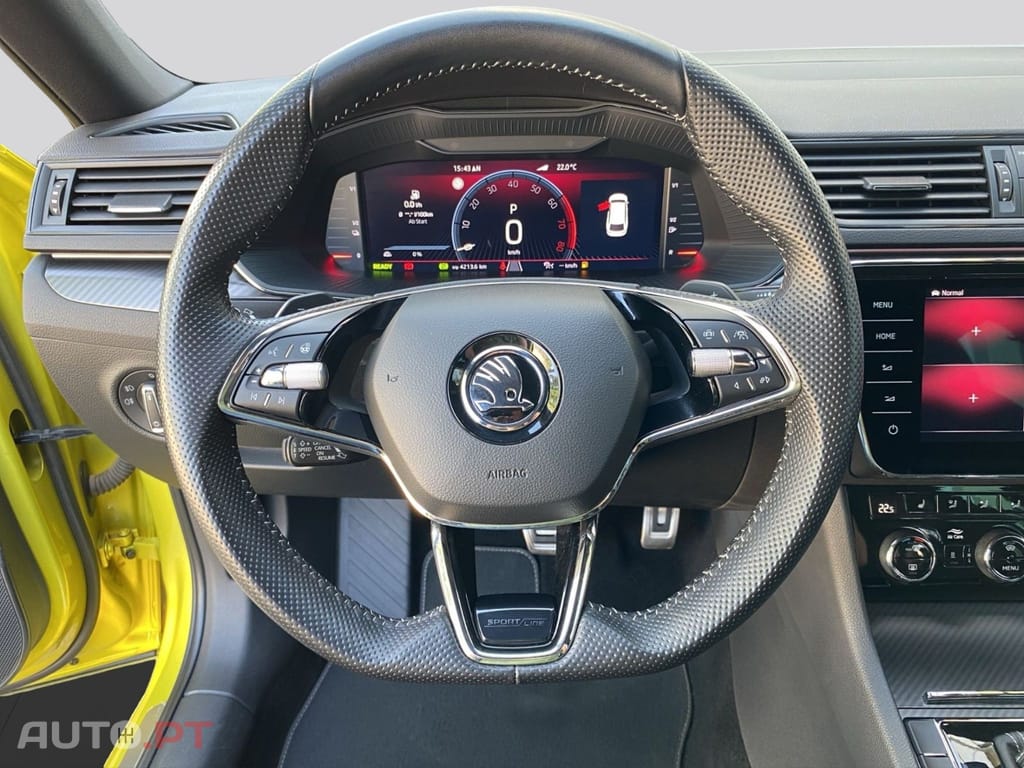 Skoda Superb Break 1.4 TSI iV Sportline +DSG+AHK I.V.A DEDUTIVEL 