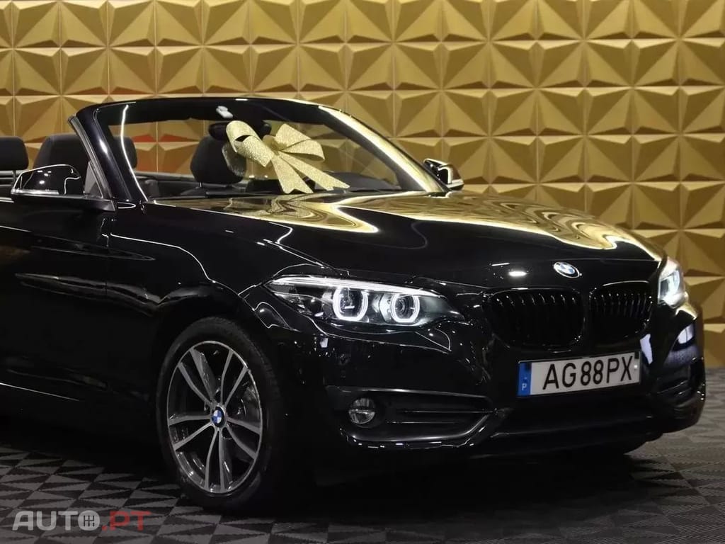 BMW 218 d Cabrio Line Sport Auto