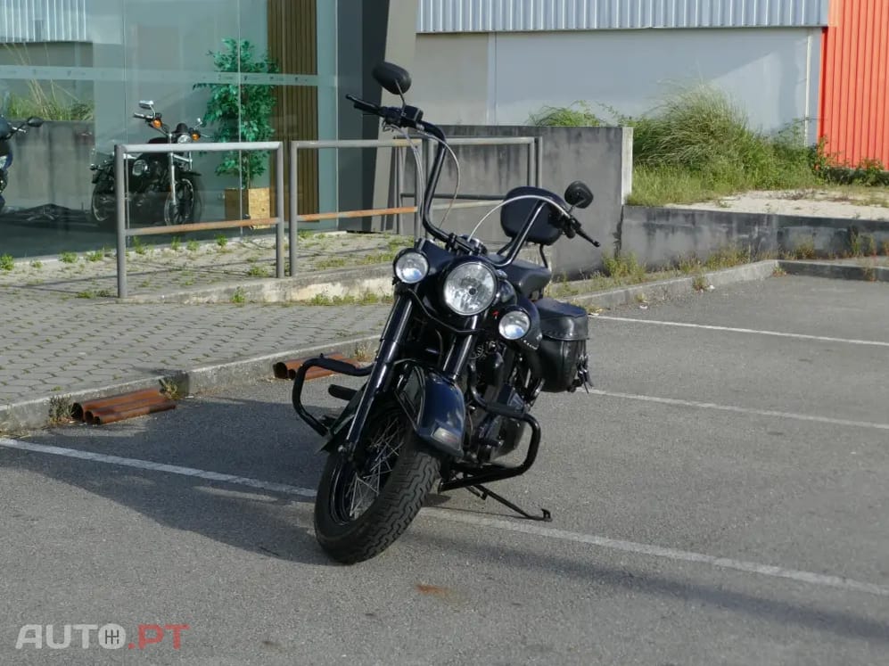 Harley Davidson FLST Soft Tail c/ injeção c/ radiador óleo