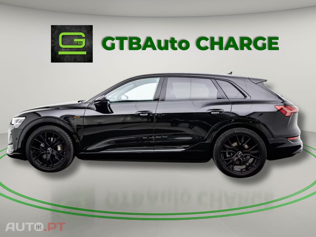 Audi E-Tron I.V.A DEDUTIVEL 55 Q S LINE ALL-BLACK