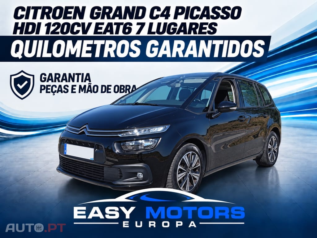 Citroen C4 Grand Picasso 1.6 BLUE HDI 120CV AUTO 7 LUGARES