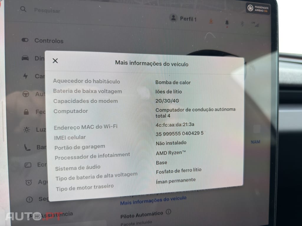 Tesla Model 3 Tração Traseira