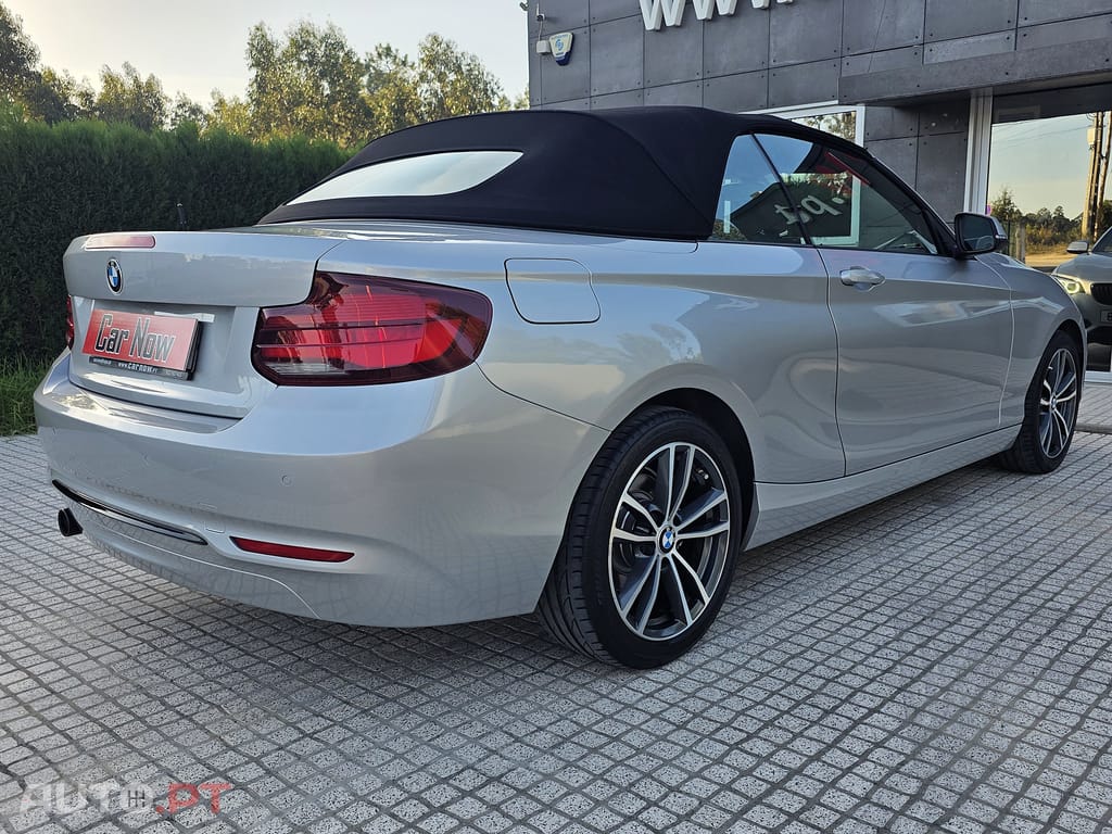 BMW 218 d Cabrio Line Sport Auto
