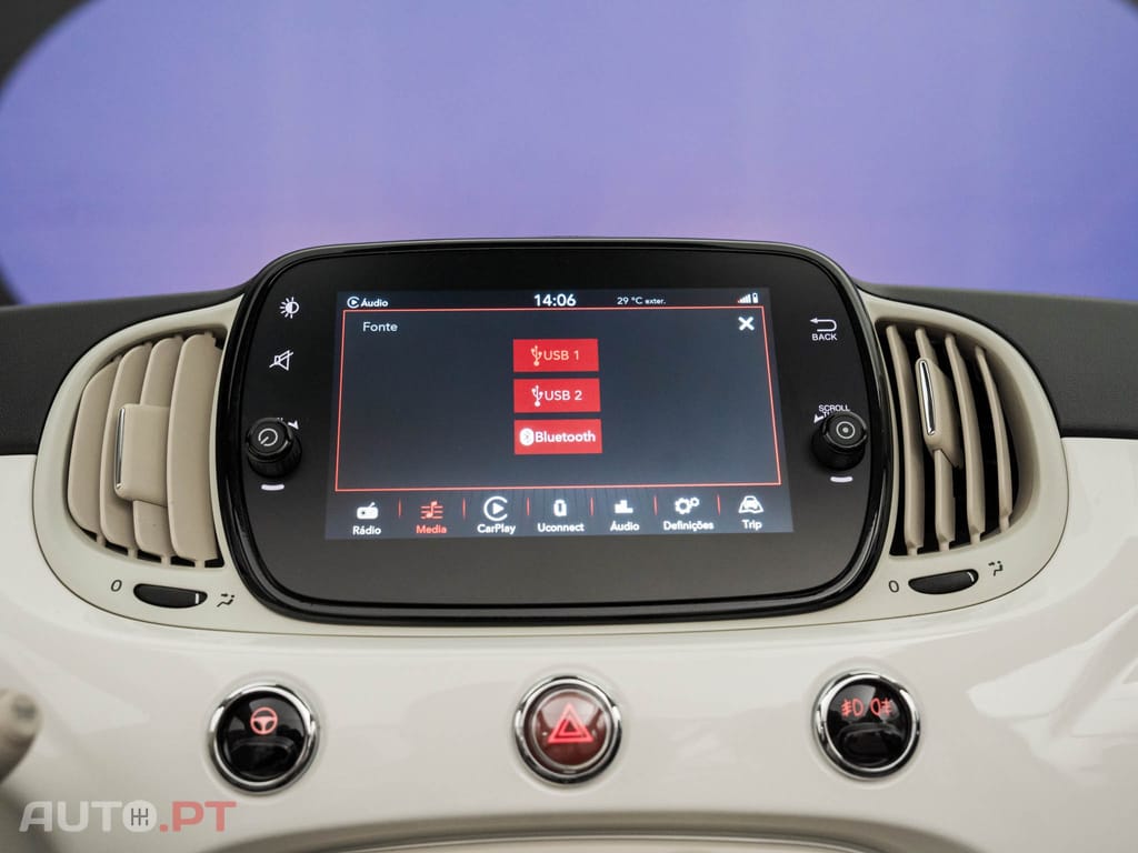 Fiat 500C 1.0 Hybrid Lounge